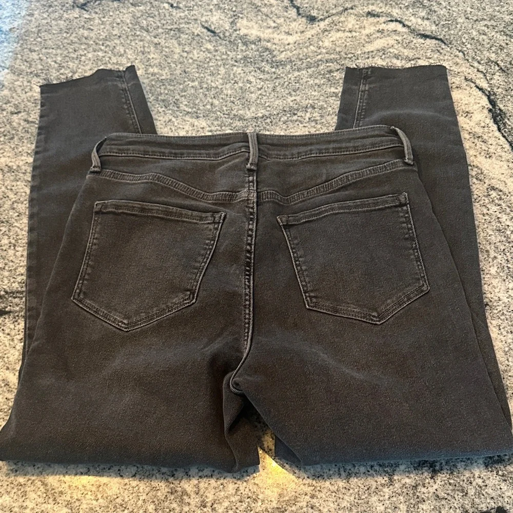 Old Navy Rockstar Extra High Rise Jeans - Dark Gray size 12 - Picture 8 of 10